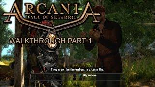 Arcania: Gothic 4 Fall of Setarrif - Walkthrough part 1 - 1080p 60fps - No commentary