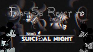 Fnaf SB React to Mortimer's Night (mouse.avi) (FNF react to) full week