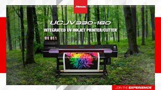 New UV Inkjet Printer/Cutter | Mimaki UCJV330 | Product Video