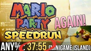 Mario Party Mini-Game Island Any% Speedrun in 37:55 (again)