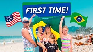 American family visits Rio de Janeiro for the first time!!