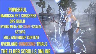 Powerful Magicka Sorcerer DPS Build for ESO Gold Road - Magsorc DPS Build