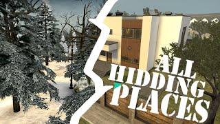 HIDE AND SEEK HOUSE - ALL HIDDING PLACES (CS:GO)