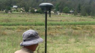 How I undertake an RTK GPS Survey for Future Road Design - Lower MacDonald, NSW, Australia