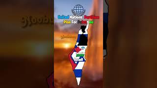 United Nations Partition Plan For Palestine #map #israel #palestine #history #geography #shorts #fyp