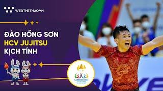 Đào Hồng Sơn giành HCV Jujitsu hạng 56kg kịch tính nhờ hơn chỉ số phụ | SEA Games 32