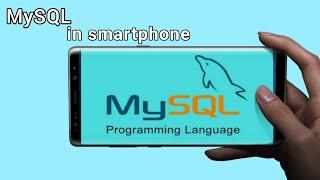 How to Install MYSQL in phone || problem solved