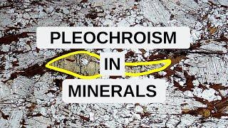 What is Pleochroism in Minerals? | Examples from Tourmaline under Microscope (PPL)