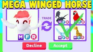 Trading MEGA WINGED HORSE in Adopt Me!