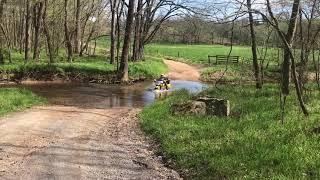 goldwing drop at creek crossing