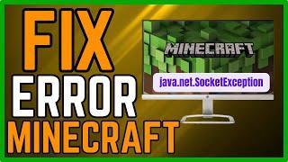 How to Fix Minecraft Internal Exception java.net.SocketException Connection Reset (Easy Fix)