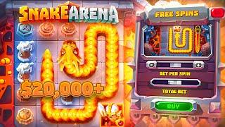 SNAKE ARENA x1000 GRIND MACHINE?! (Bonus Buys)