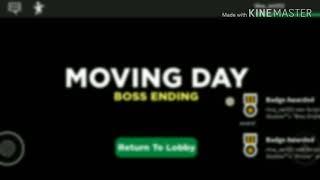 [Roblox] Moving Day [story] All ending=boss ft,owner