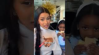 How did Stephon Diggs’s daughter fall in love with Cardi B.#shorts #nfl #cardib #talking #fyp #usa