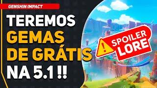 Recompensa Especial da 5.1 - Por que NÃO TEM Mapa Novo ??| Genshin Impact