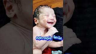 Cutest Newborn Baby Amazing First Smile After First Cry @AfterBirth