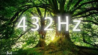 432 Hz Pure Tone | 4.32 Hz Isochronic Tone | Theta Brainwave Healing