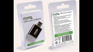 How to connect microphone using  Plugable USB Audio Adapter, review for gamers