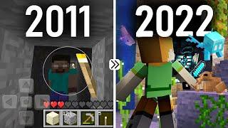 MCPE: эволюция обновлений с 2011 по 2022 год