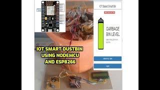 IOT Smart Dustbin Using NodeMCU and ESP8266