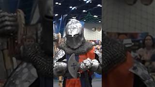 Helmet CRACKED/BROKEN #armoredcombat #knights #medievalcombat #buhurt