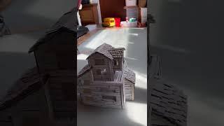 紙板工藝 | 鄉村別墅 | 西洋鏡 | 工作正在進行中