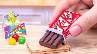 Delicious KITKAT Cake | Satisfying Miniature KitKat Chocolate Cake Decorating Recipes, ASMR Cooking