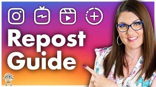 How to Repost Instagram Feed Posts, Stories, IGTV, and Reels