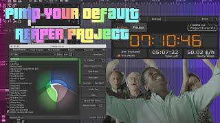 GAME-CHANGING Add-Ons for your Default REAPER Projects: ReaLauncher & ProjectTimer