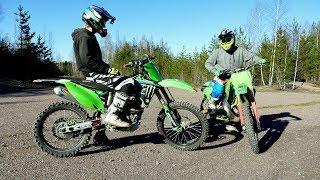 KX500 vs KX250F