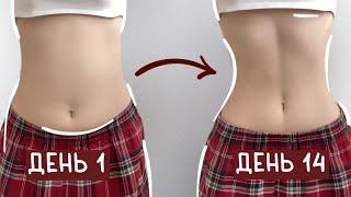 ПРЕСС ЗА 2 НЕДЕЛИ! пробую тренировку Chloe Ting (abs in 2 weeks) + *питание и рецепты*