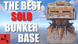 I Built The Best SOLO BUNKER BASE in Vanilla RUST