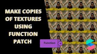 Using function patch to create copies of texture - Spark AR tutorials (English playlist)