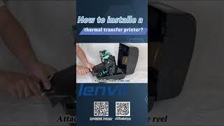 How to install a thermal transfer printer？