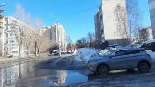 Ул.Российская. Академгородок.  Новосибирск. 17.03.23.