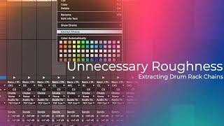 Extracting Drum Rack Chains In Ableton