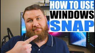 How to Use the Windows Snap Feature