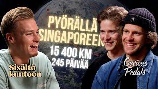 #18 Pyörällä Suomesta Singaporeen | Curious Pedals | Sisältö Kuntoon Podcast