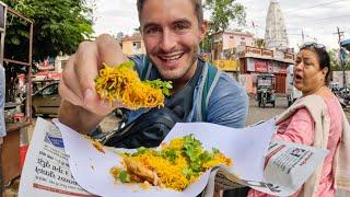 INSANE Indian Street Food!  ($0.35 Sev puri, Aloo tikki, Dosa)