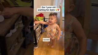 Her reaction when she sees him ️