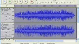 Converting audio to mid/side stereo with Audacity