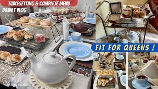 A Tea Party to Remember All homemade | Complete Menu & Tablesetting Ideas|Cooked by Sabeen