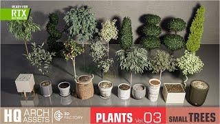 HQ Plants Vol. 3 ( Small Trees )