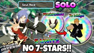 Solo Soul Raid w/ 6-Star KONAN (No 7-Star Units) | 5 Units | Roblox All Star Tower Defense | astd