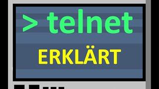 Telnet (einfach erklärt)