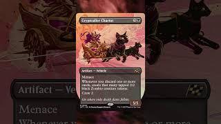 Card of the Day: Cryptcaller Chariot #magicthegathering #mtg #mtgarena #magicarena #DFT
