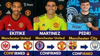 THE LATEST CONFIRMED TRANSFER NEWS AHEAD OF SUMMER TRANSFER WINDOW 2025, Ekitike , Martinez ️, pe