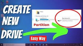 How to Create Hardisk Partition on Windows 11/ 10  Create New Drive 2022 in Hindi