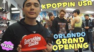 KPOPPIN USA ORLANDO GRAND OPENING  VLOG