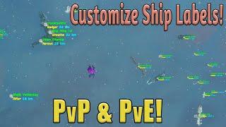 Customize Ship Labels & Brackets Tutorial - Eve Online - Scope Skin Giveaway!